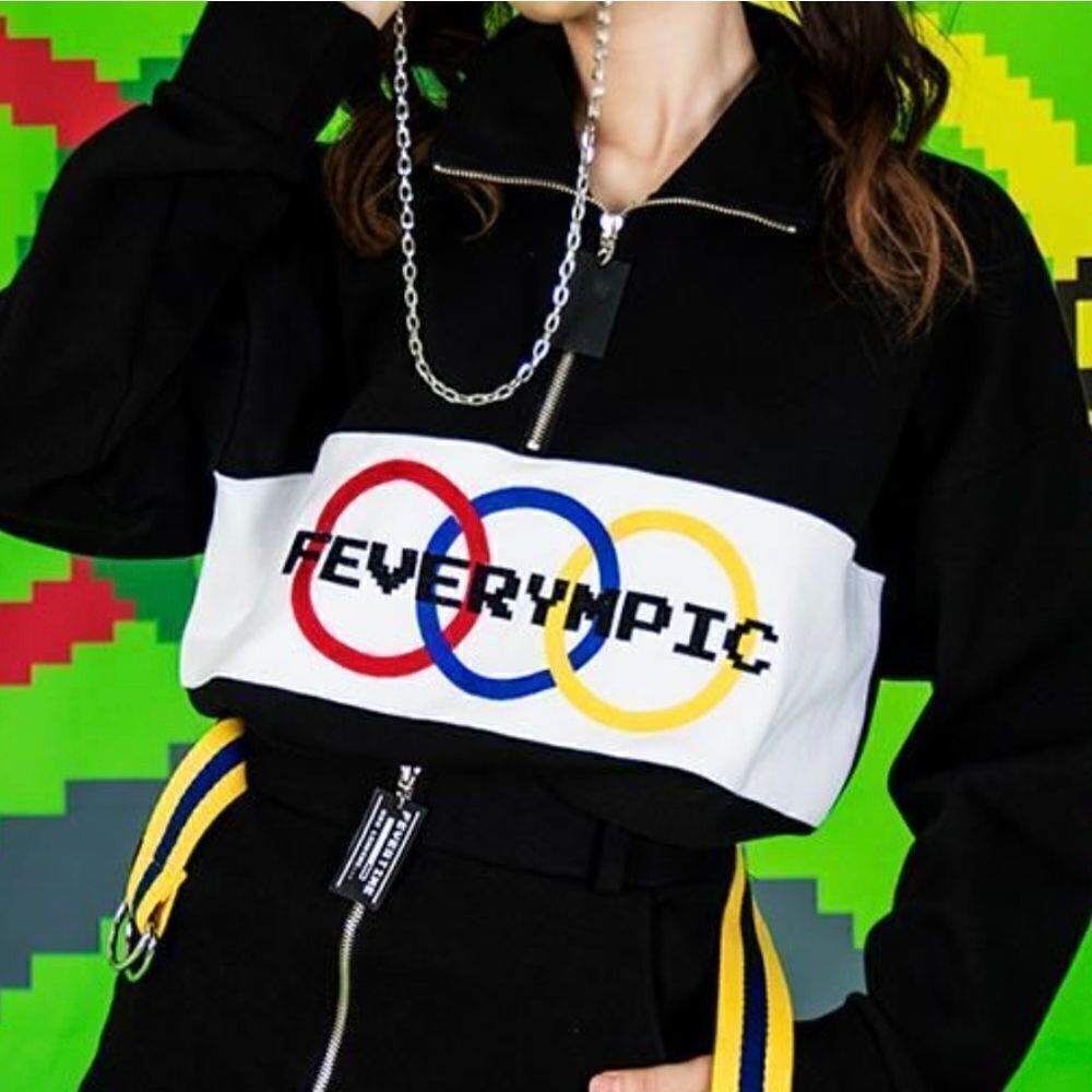 Fevertime Olympic Korean Fashion Sweater